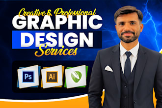 help you with adobe photoshop, adobe illustrator and coreldraw project