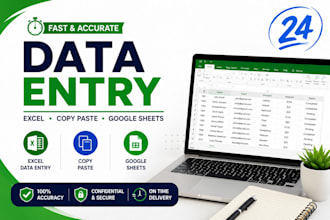 do excel data entry and google sheets work