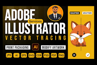 help you with adobe illustrator projects