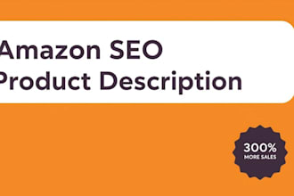boost sales with SEO optimized amazon product description