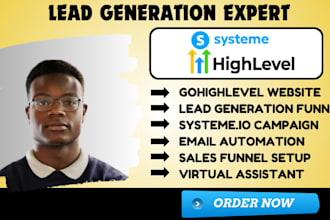gohighlevel systeme io n8n automation funnel expert ghl website campaign