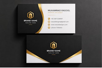 create professional business card and visiting card