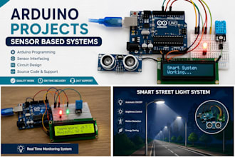 help with arduino and sensor based mini projects