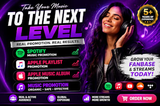 do spotify music promotion, apple playlist, apple music album, music promotion