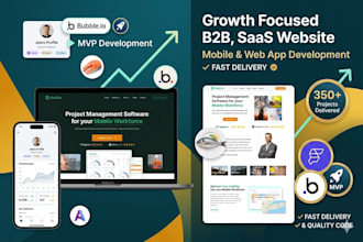 b2b saas website development, saas developer, web app development, business lead