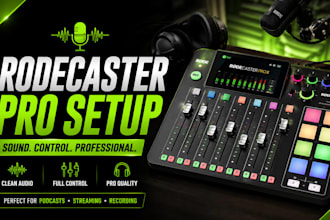 setup rodecaster pro 2 for streaming podcast and pro audio