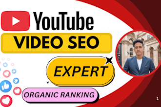be your professional youtube video SEO expert