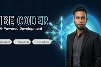 be your full stack vibe coder and build aipowered app or saas
