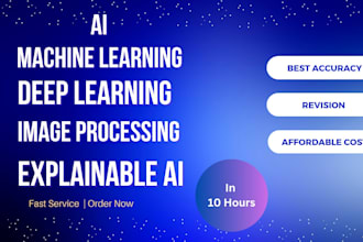 do machine learning, deep learning, computer vision projects