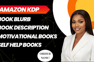write the perfect book blurb or book description