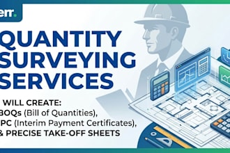 prepare professional boq for construction projects