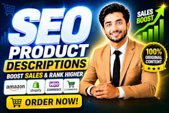 write SEO product descriptions that boost sales