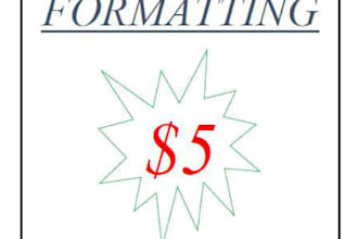 typing word document formatting