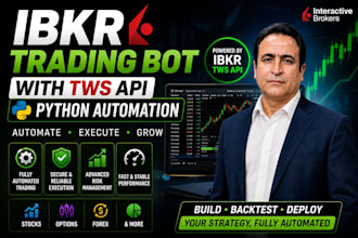 build ibkr API trading bot using interactive brokers