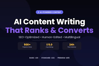 use ai to create high quality content and solutions