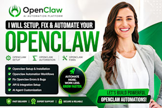 fix openclaw openclaw setup openclaw automation openclaw errors