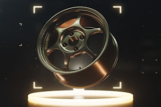 design model any rim type in realistic 3d design