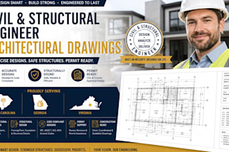 civil structural engineer architectural drawing south carolina georgia virginia