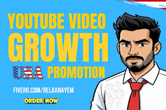 do youtube video promotion in USA by google ads