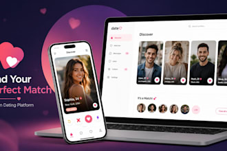 build tinder clone dating, matchmaking, sugar daddy dating, dating app website