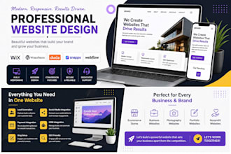 design, redesign your business website using duda, google sites, wix expert