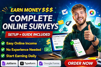 fill online survey forms, jotform, typeform for more better data collection