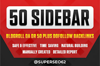 create powerful sidebar blogroll, id, homepage dofollow backlinks
