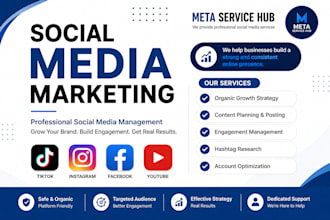 social media manager for instagram and facebook growth