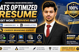 build professional ats resume, CV and cover letter