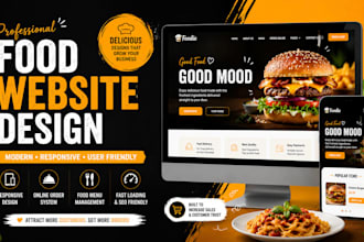 design online food website