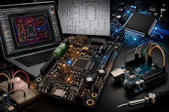 do firmware development, pcb design, altium designer, arduino coding