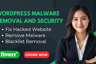 remove wordpress malware and fix hacked website