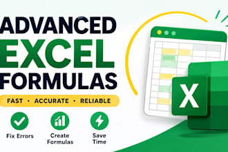 create advanced excel spreadsheet formulas