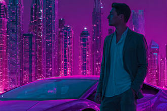 do luxury dubai style photo editing for your tiktok profile picture