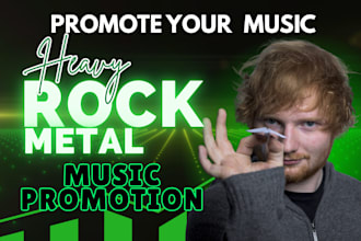 heavy rock metal music promotion spotify music playlist promotion song album