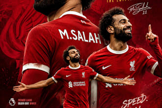 design professional sports poster