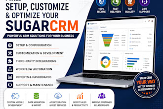setup sugarcrm customize sugar crm and optimize your sugarcrm expert