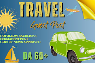do outdoor, camping, hunting guest post backlinks on dofollow travel blogs