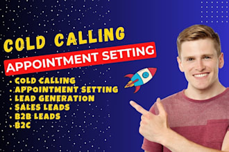 cold call USA b2b b2c real estate set appointments