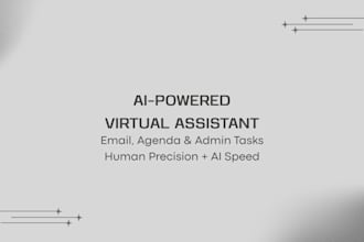 be your ai powered virtual assistant