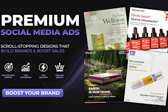 create premium ai social media ad creatives for your brand