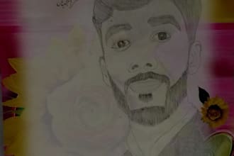 drw realistic sketch portrait