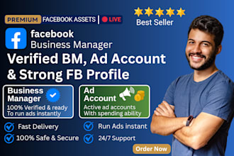 create facebook business manager and no limits ads account