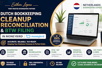 do dutch bookkeeping cleanup reconciliation and btw filing in moneybird