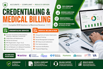 medical billing, credentialing and overall rcm