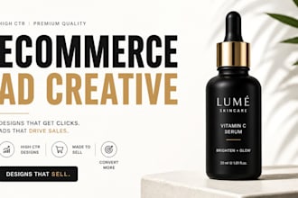 create premium ecommerce ad creatives for your brand