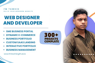 develop mordern business website for sme