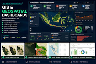 build interactive geospatial dashboards and maps
