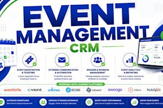 setup event crm eventbrite cvent whova bizzabo swoogo vfairs inevent eventsair