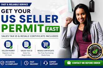 get your seller permit, sales tax id, and resale certificate in any US state